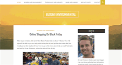 Desktop Screenshot of bloomenvironmental.com
